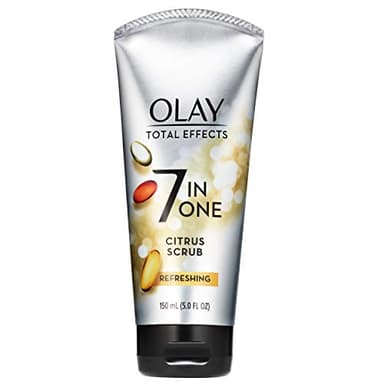 Facial Cleanser by Olay Total Effects Refreshing Citrus Scrub Face Cleanser, 5 Ounce