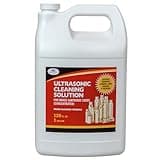 NORTHWEST ENTERPRISES Ultrasonic Cleaner Solution for Brass Cleaning, Concentrated Solution for for Reloading Gun Brass Ammo Cases (1 Gallon)