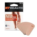 KT Tape, Blister Prevention Tape, 30 Count, 3.5" Precut Strips, Beige