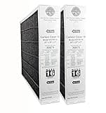 Lennox X6675 Carbon Clean 20 x 25 x 5 Inch MERV 16 Efficient Air Filter Replacement for Healthy Climate Air Purifier Cleaner Purification Systems