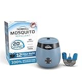Thermacell Patio Shield E55 Mosquito Repellent E-Series Rechargeable Repeller; 20' Mosquito Protection Zone; Includes 12-Hour Repellent Refill; No Spray, Flame or Scent; Bug Spray Alternative