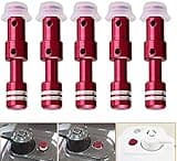 (Set of 5) Replacement Floater Valve and Sealer Ring for Electric Pressure Cooker, Pressure Cookers Parts, Faberware Steam Valve