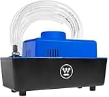 Westinghouse 115 Volt, 132 GPH, 1/20 HP Automatic Condensate Removal Pump with Safety Switch, 20 Feet Tubing and 6ft Power Cord Condensation Drain Pump HVAC, Air Conditioner, Furnace, Dehumidifier