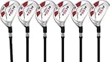 Men's Majek Golf All Hybrid Partial Set, which Includes: #5, 6, 7, 8, 9, PW Senior Flex Right Handed New Utility “A” Flex Club