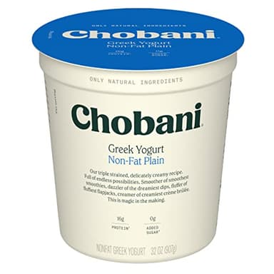 Chobani® Non-Fat Plain Greek Yogurt 32oz