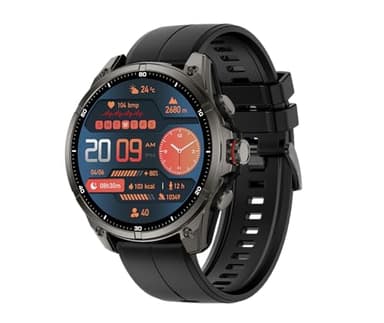 afoloery GPS Running Watch and Outdoor Smartwatch, AMOLED Display, Built-in LED Flashlight,Multisport GPS Smartwatch,5ATM Waterproof,Fitness Tracker up to 15 Days of Battery