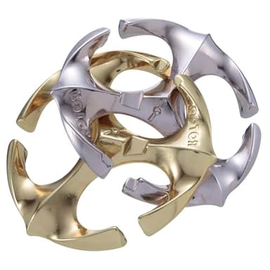 UNIVERSITY GAMES CORPORATION HANAYAMA CAST Puzzle, Rotor Level 6