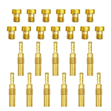 YGQ 24Pcs Carburetor Main Pilot Jet Kit for Nibbi PWK Keihin Honda CVK Yamaha OKO GY6 PWM PE FCR-MX PJ 99101-393 N424-21