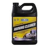 Walex RV Awning Cleaner - Safe for Vinyl & Fabric, Dissolves Tough Stains, Mold, Mildew, Dirt, Bird Droppings & More; Extends Awning Lifespan for RVs, Campers, Trailers & Motorhomes, 1 Gallon