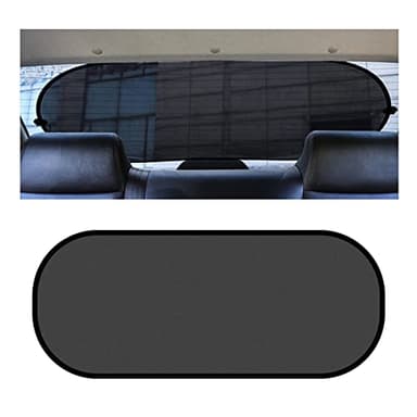 Car Rear Window Sunshade with Suction Cup, Sun UV Rays Protection for Car Back Window, Sunlight Shield Blocker Mesh Cover for Rear Facing Seats, car Accessories for Baby, Pets, Children （39"x19"/Rear）