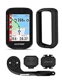 iGPSPORT BSC300T Wireless Bike Computer GPS, Touchscreen Offline MAP Navigation Off Course Warning Compatible with Insta 360, for Ebike Road Bike MTB (BSC300T Bundle)