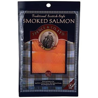 Spence, Traditional Scottish Style Smoked Salmon, 4 Ounce