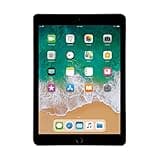 2018 Apple iPad 6th Gen (9.7- inch, Wi-Fi, 128GB)- Space gray (Renewed)