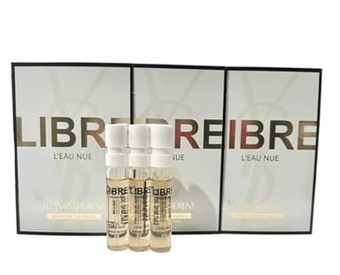 Yves Saint Laurent LIBRE L'EAU NUE Sample Perfume YSL WOMEN 2 ml / 0.06 oz - set of 3