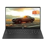 HP 15.6" Portable Laptop (Include 1 Year Microsoft 365), HD Display, Intel Quad-Core N200 Processor, 16GB RAM, 128GB Storage, Wi-Fi 6, Webcam, HDMI, Numeric Keypad, Windows 11 Home, Black