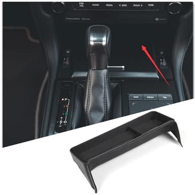 Moittellc Center Console Storage Box Tray Organizer Compatible with Lexus GX GX400 GX460 2004-2020 and GX470 2004-2009, Secondary Container Insert Storage Box Accessories