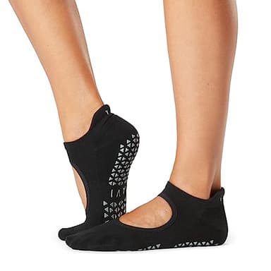 TAVI NOIR Emma Non Slip Socks for Women - Non Skid Grippy for Active Sports Workout Barre, Pilates, Yoga Socks