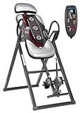 INVERPRO Model A Advanced Heat and Massage Heavy Duty Deluxe Inversion Table,320 lb Capacity,Gray/Black