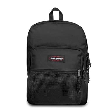 EASTPAK Pinnacle – 38L Everyday Backpack with Dual Compartments, Organizer Front Pocket, Quilted Back Panel & Shaped Shoulder Straps, Black