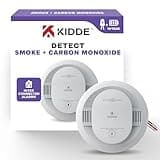 Kidde Hardwired Smoke & Carbon Monoxide Detector, 10-Year Battery Backup, Interconnectable LED Warning Light Indicators