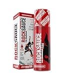 RockSauce Fire, 3 oz Roll-On - Easy to use Pain Relief Cream - Capsaicin & Menthol Formula Relieves Muscle & Joint Pain - Works w/ RockTape - No-Mess Applicator - Dye-Free, Won't Stain Clothes