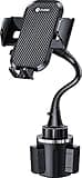 andobil Upgraded, Solidest 15in Cup Phone Holder for Car, Stable & Adjustable, Long Gooseneck Car Phone Holders for Your Car Truck Fit for iPhone 16 Pro Max 15 14 13 12 Pro Max, All Cell Phones