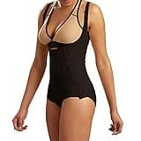 MARENA SFBHA Recovery Panty-Length Post-surgical Compression Girdle, High-Back - Adjustable Bikini Length - Small, Black