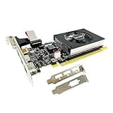 QTHREE GeForce GT 730 4GB DDR3 Low Profile Graphics Card, 2X HDMI, DP, VGA, PCI Express 2.0 x8,Gaming Video Card,Computer GPU for PC