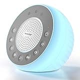 REACHER R2 White Noise Sound Machine for Baby Sleep and Nursery Night Light, 31 Natural Soothing Sounds for Sleeping, White/Pink/Brown Noise, Sound Machine with Light for Adults, Kids