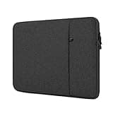 ProElife 13-Inch Laptop Sleeve Case for 2025-2022 MacBook Air 13.6 inch with M4 M3 M2 Chip and MacBook Pro 13'' M2 Chip Accessory Traveling Carrying Bag Water-Resistant Cover Simple Case (Black)