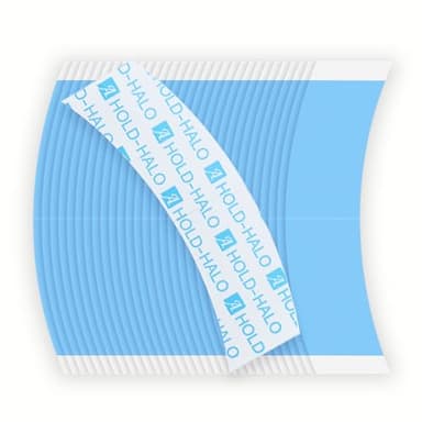 Eiohlnd 60Pcs Wig Tape Double Sided Ultra Hold Waterproof Lace Tape for Wigs-Strong Hold Hair Adhesive Tape for Lace Front Wigs Toupees Hair Extension Easy Removal