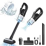 Car Cordless Vacuum Cleaner Carpet and Floor Handheld Stick Vacuum with 35 Mins Long Runtime, Deep Filtration, Wet and Dry, Hardwood Floor Vacuum Upright Vacuum Cleaner for Pet Hair Cleaning Tools