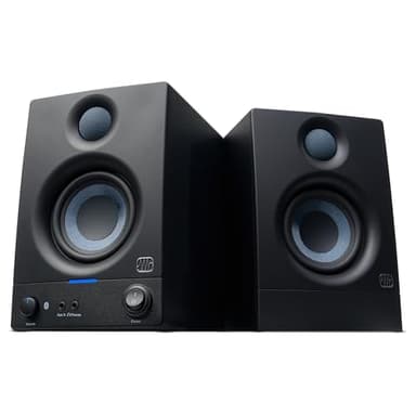 PreSonus Eris 3.5BT Studio Monitors, Pair — 3.5" Inch Powered Bookshelf Speakers, Stereo, Desktop Computer, Near Field Music Production, Audio Mixing Recording