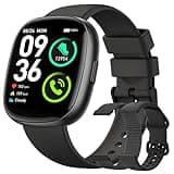Smart Watches for Men Women Fitness: Fitness Tracker with Blutooth Call 24/7 Heart Rate SpO2 Sleep Monitor 5ATM Waterproof 120+ Sport Mode Activity Trackers Compatible iPhone Android Phones (3 Bands)