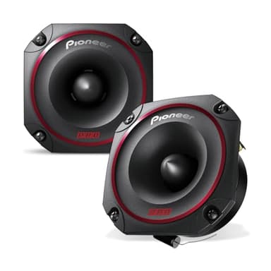 PIONEER P.R.O. Series TS-B351PRO 3.5” Tweeters (Pair) – 250W Max, Perfect for high-SPL Builds and pro-Level car Audio, Bullet Style Tweeter