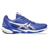 ASICS Men's Solution Speed FlyteFoam 3 Tennis Shoes, 10, Dark Cobalt/White