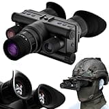 4K Night Vision Goggles for Adults - Helmet Mounted Night Vision Monocular with 4 Color Modes 8X Magnification,32G HD Recording & Playback for Camping Surveillance