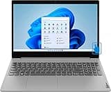 Lenovo - IdeaPad 3 15" HD Touch Screen Laptop - Intel Core i3-1115G4 - Intel UHD Graphics - 8GB Memory - 256GB SSD - Platinum Grey