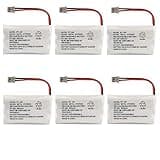 Uniden BBTY0504101 Model BT446 Nickel Metal Hydride Rechargeable Cordless Phone Batteries (Pack of 6) for use with T94 Series, TWX977 and WXI977 Cordless Phones