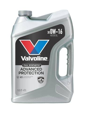 Valvoline Advanced Full Synthetic SAE 0W-16 Motor Oil 5 QT