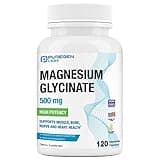 Magnesium Glycinate 500mg [High Potency] 120 Veggie Caps, Chelated for Superior Absorption, Non-GMO, NO Gluten and Dairy, Supports Muscle, Joint, and Heart Health