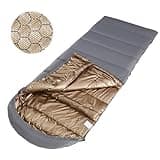 WILDROOTS Warm Sleeping Bags for Adults, Backpacking Lightweight, Cold Weather Sleeping Bag for Warm Camping Hiking Outdoor, Travel Hunting with Compression Bags