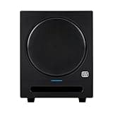 PreSonus Eris Sub 8BT — 8-inch Active Studio Subwoofer with Bluetooth for Multimedia, Gaming, Studio-Quality Music Production