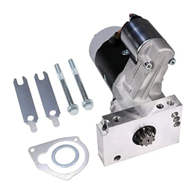 BUSIDN High Torque 3 HP 9 Tooth Mini Starter 153/168 Tooth for Small/Big Block - Replacement for Chevy BBC SBC