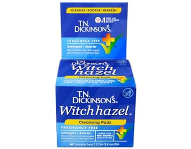 T.N. Dickinson's Witch Hazel Cleansing Pads, 60 Count