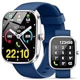 Smart Watch(Answer/Make Calls), 1.91" Smartwatches for Men Women, Fitness Tracker with 110+ Sport Modes, IP68 Waterproof, Heart Rate/Sleep/Spo2 Monitor, Pedometer, Activity Tracker for Android iOS