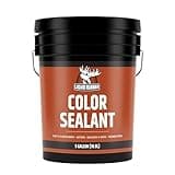 Liquid Rubber Color Waterproof Sealant - Elastomeric Roofing Coating for Flat or Slope Roofs & Foundations - DIY Paint & Leak Repair Membrane Compatible with Metal & Concrete - Beige, 5 Gallon