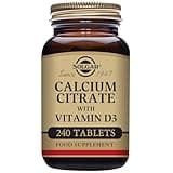 Solgar Calcium Citrate with Vitamin D3 Tablets, 240 Count (Pack of 1)