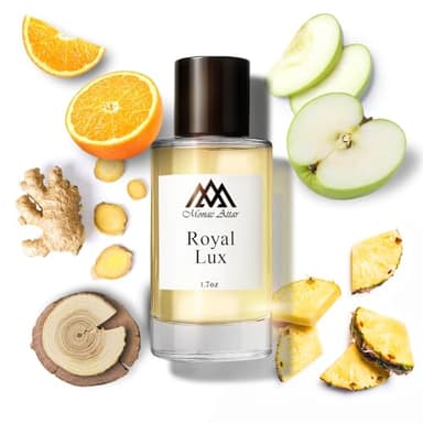 Monac Royal Lux Inspired by Adventor and Imagiination, Eau De Parfum, 1.7oz/50ml, Men, Long Lasting Fragrance, Luxury Made Affordable