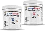 LamLock RocketGel - 25 Minute Stone Epoxy for Granite, Quartz, Marble, Tile - Easily Fix Chips, Fill Cracks, Repair Defects and Restore Countertops and Tile